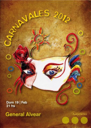 Afiche Carnaval  G.A 2012